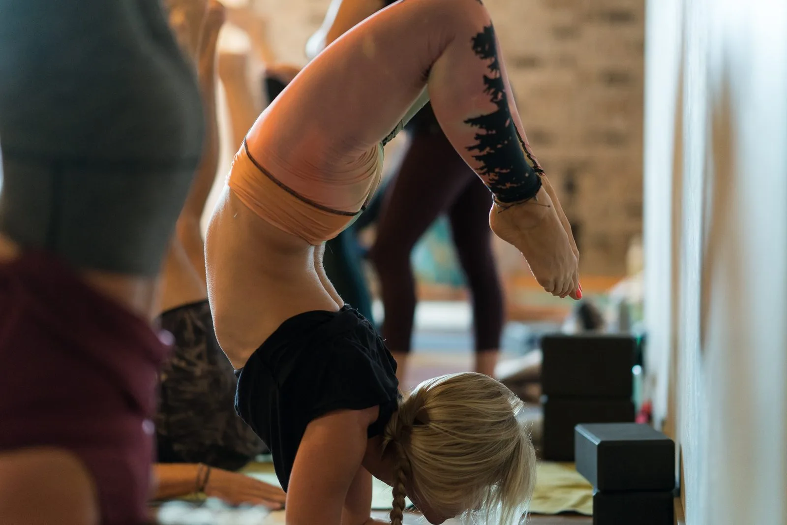 The Red Skies Yoga studio